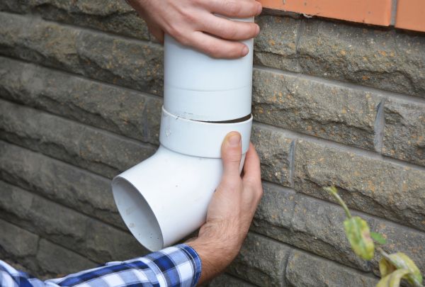 Drainage Downspout Repair in Lincoln