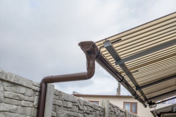 Plastic Downspout Installation in Lincoln