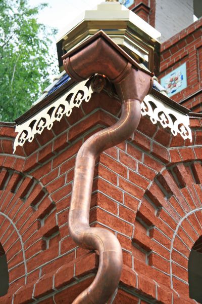 Church Downspout Installation in Lincoln