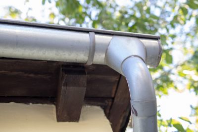 Gutter and Downspout Connection